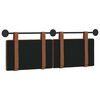 vidaXL T&ecirc;te de lit suspendue Uni Marron 130 x 55 x 5 cm PU antique