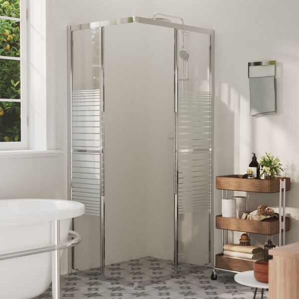 vidaXL Cabine de douche ESG 90x70x180 cm