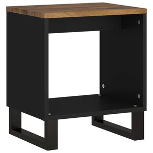 vidaXL Table basse 40x31x46 cm Bois de manguier solide et d'ing&eacute;nierie