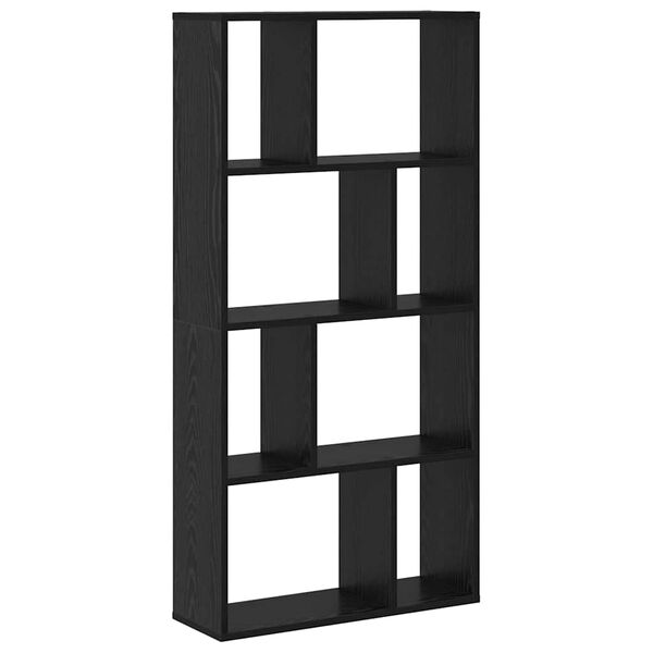 vidaXL Biblioth&egrave;que Ch&ecirc;ne noir 70 x 20 x 102.5 cm Bois d'ing&eacute;nierie