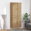 vidaXL Haut Armoire Montage mural Ch&ecirc;ne artisanal 69,5 x 34 x 180 cm