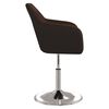 vidaXL Tabouret de bar Marron Similicuir