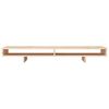 vidaXL Support pour moniteur 100x27x14 cm Bois de pin solide