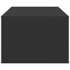 vidaXL Table basse Noir 100x50,5x35 cm Bois d'ingénierie
