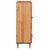 vidaXL Haut Armoire Naturel 60 x 33,5 x 100 cm Bois de mangue massif