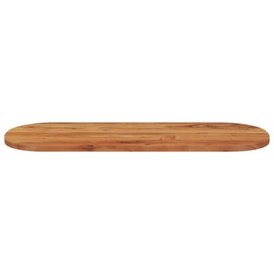 vidaXL Dessus de table 140x50x2,5 cm ovale bois massif d'acacia