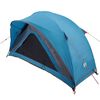 vidaXL Tente de camping 1 personne bleu imperméable