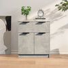 vidaXL Buffet Gris béton 60x30x70 cm Bois d'ingénierie