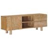 vidaXL Meuble TV avec tiroir avec &eacute;tag&egrave;re avec porte 110 x 30 x 40 cm