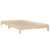 vidaXL Lit empilable sans matelas 80x200 cm bois de pin massif