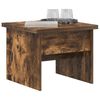 vidaXL Table basse Ch&ecirc;ne fum&eacute; 55 x 54,5 x 45 cm Bois d'ing&eacute;nierie