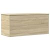 vidaXL Boîte de rangement chêne sonoma 100x42x46 cm bois d'ingénierie