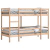 vidaXL Lit superpos&eacute; sans matelas 80x200 cm bois de pin massif