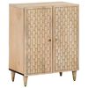 vidaXL Armoire lat&eacute;rale 60x33x75 cm bois massif de manguier