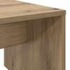 vidaXL Table basse Ch&ecirc;ne artisanal 90 x 45 x 35 cm Bois d'ing&eacute;nierie