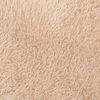 vidaXL Tapis shaggy &agrave; poils longs NAVARRA beige 240x240 cm polyester