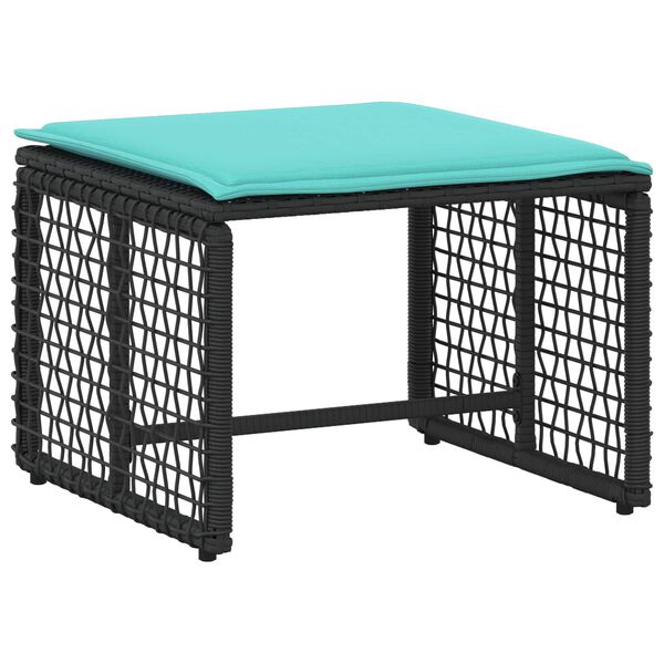 vidaXL Ensemble de meubles d'ext&eacute;rieur avec coussin acier