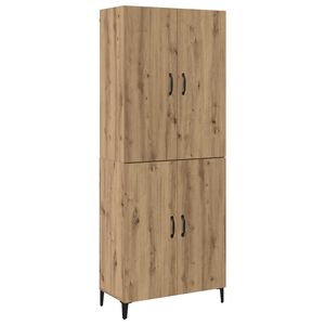 vidaXL Haut Armoire 2 pc Ch&ecirc;ne artisanal 69,5 x 34 x 180 cm
