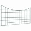 vidaXL Ensemble de cl&ocirc;ture de jardin 5 pc 100 x 50 cm Acier Vert