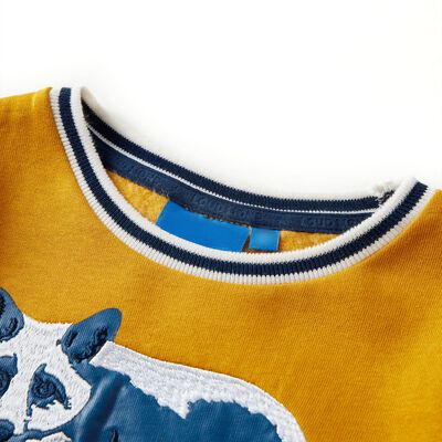 Sweatshirt pour enfants ocre 92