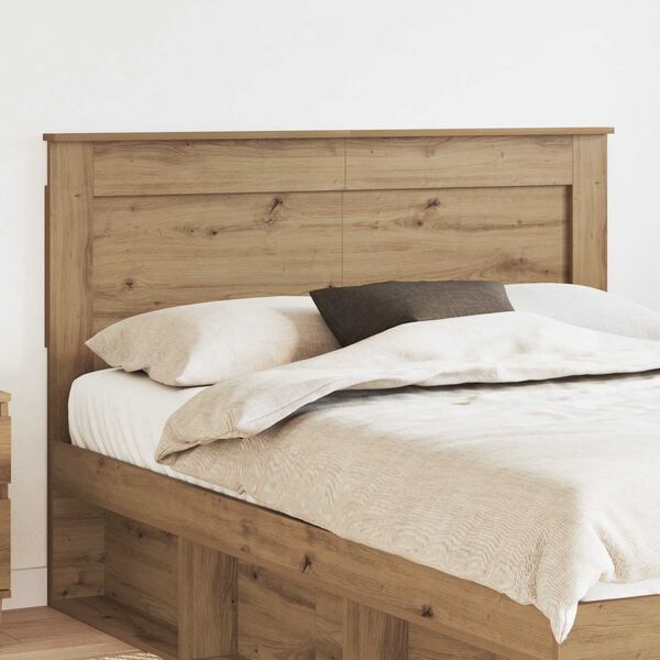 vidaXL T&ecirc;te de lit Ch&ecirc;ne artisanal 160 cm Bois d'ing&eacute;nierie