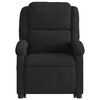 vidaXL Fauteuil inclinable de massage &eacute;lectrique noir velours