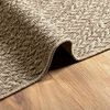 vidaXL Tapis ZIZUR beige 60x110 cm aspect de jute int&eacute;rieur ext&eacute;rieur