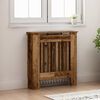 vidaXL Cache-Radiateur Bois Ancien 78 x 19 x 81,5 cm Bois d'ing&eacute;nierie