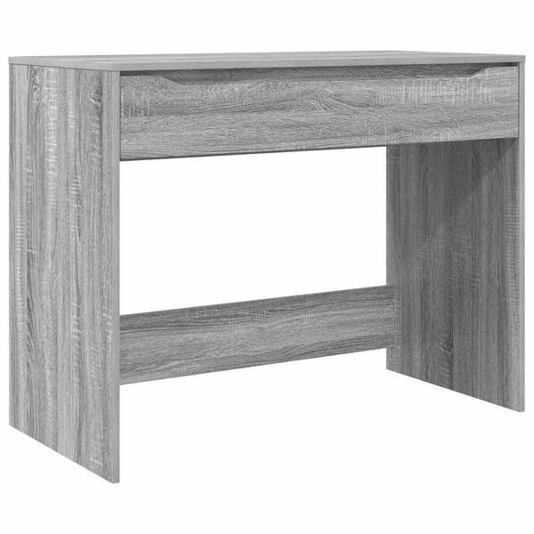 vidaXL Bureau Gris Sonoma 100 x 50 x 78 cm Bois d'ing&eacute;nierie