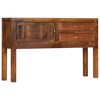 vidaXL Buffet 118x30x75 cm Bois de manguier massif