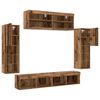 vidaXL Ensemble meuble TV 6 pcs Bois ancien Bois d'ing&eacute;nierie