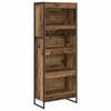 vidaXL Biblioth&egrave;que 60 x 30 x 155 cm Bois d'ing&eacute;nierie Bois Ancien