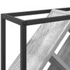vidaXL &Eacute;tag&egrave;re &agrave; vin Gris Sonoma 51 x 18 x 52,5 cm Bois d'ing&eacute;nierie