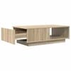 vidaXL Table basse Ch&ecirc;ne Sonoma 95 x 55 x 31 cm Bois d'ing&eacute;nierie