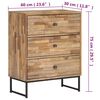vidaXL Buffet Bois de teck recyclé 60x30x75 cm