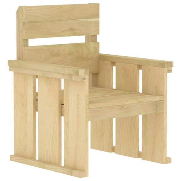 vidaXL Ensemble &agrave; manger de jardin 5 pcs Bois de pin impr&eacute;gn&eacute;