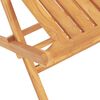 vidaXL Ensemble &agrave; manger de jardin 7 pcs Bois de teck solide