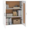 vidaXL Armoire murale suspendue Blanc 69,5x32,5x90 cm