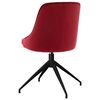 vidaXL Chaises &agrave; manger lot de 6 rouge bordeaux velours