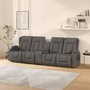 vidaXL Fauteuil de massage inclinable avec porte-gobelets 4 places