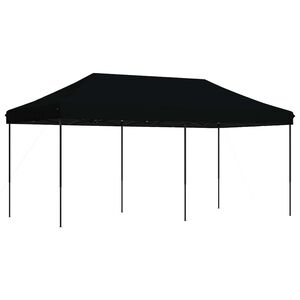 vidaXL Tente de f&ecirc;te Noir 292 x 580 x 315 cm Tissu Oxford