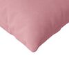 vidaXL Coussins de canap&eacute; 2 pcs Rose 145 x 40 cm