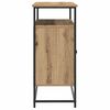 vidaXL Buffet Ch&ecirc;ne artisanal 100 x 35 x 80 cm Bois d'ing&eacute;nierie