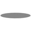 vidaXL Tapis de piscine &Oslash; 500 cm (1 mm) Tissu non tiss&eacute; Gris clair