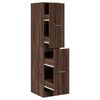 vidaXL Armoire apothicaire ch&ecirc;ne marron 30x41x144,5 cm bois ing&eacute;nierie