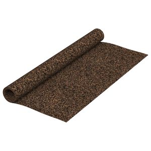 vidaXL Rouleau en li&egrave;ge Marron 200 x 100 cm Li&egrave;ge et Caoutchouc