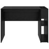 vidaXL Bureau Ch&ecirc;ne noir 109 x 50 x 78 cm Bois d'ing&eacute;nierie