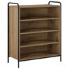 vidaXL Cabinet &agrave; chaussures 76 x 36,5 x 93 cm Bois d'ing&eacute;nierie