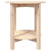 vidaXL Table basse &Oslash; 55x60 cm Bois massif de pin
