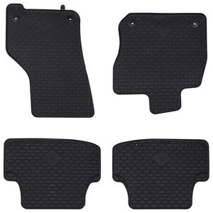 vidaXL Tapis de voiture 4 pcs Noir Adapt&eacute; pour VW GOLF VIII MHEV 2020-